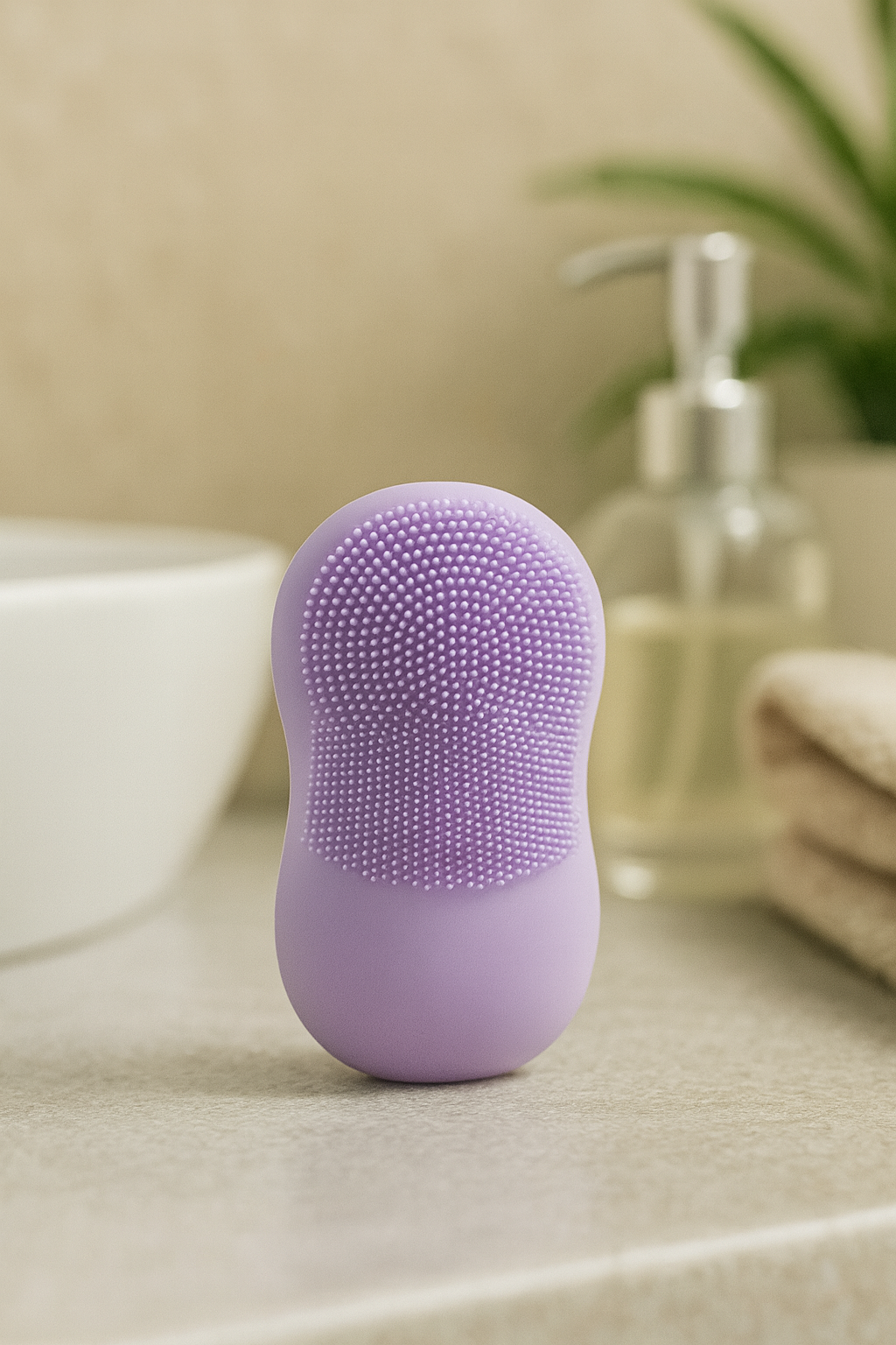 Brosse nettoyante visage en silicone - Douce & Efficace