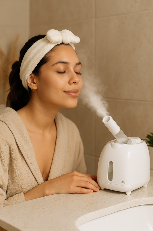 Vaporisateur Facial à Vapeur Chaude – Hydratation & Soin Profond du Visage